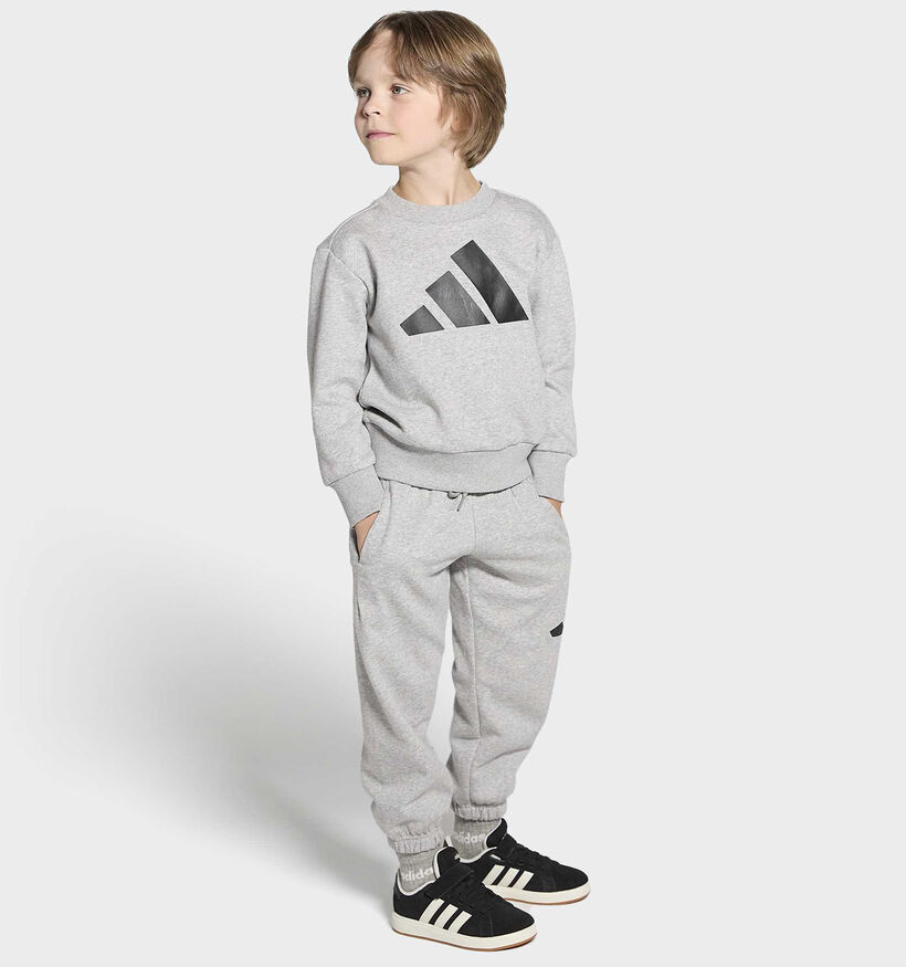 adidas Grand Court 00s Zwarte Sneakers voor jongens (365346) - geschikt voor steunzolen