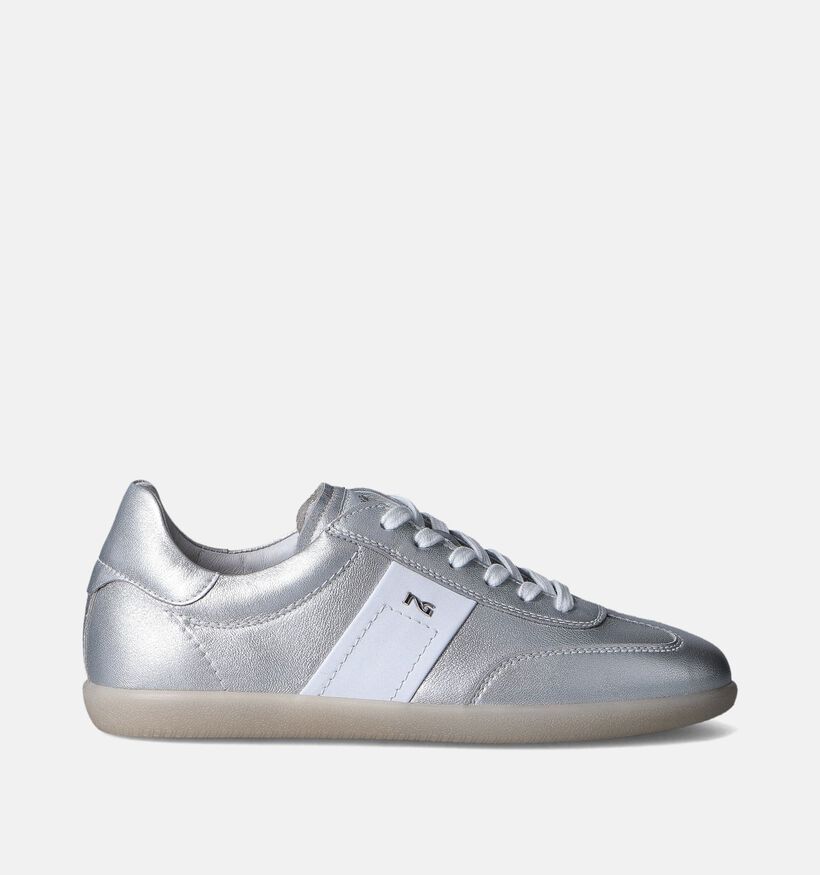 NeroGiardini Baskets casual en Argent pour femmes (351942) - pour semelles orthopédiques
