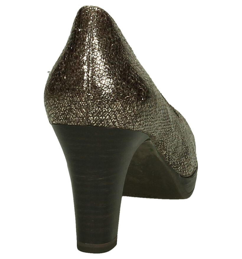 Tamaris Escarpins classique en Bronze en cuir (199850)
