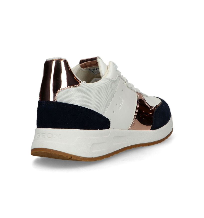 Geox Bulmya Witte Sneakers voor dames (326645) - geschikt voor steunzolen