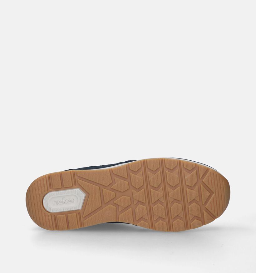 Rieker Chaussures à lacets en Bleu foncé pour hommes (344381) - pour semelles orthopédiques