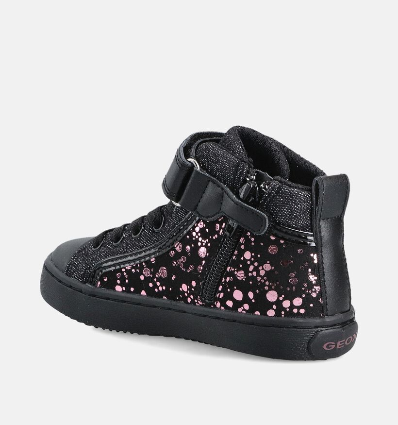 Geox Kalispera Chaussures hautes en Noir pour filles (361944) - pour semelles orthopédiques