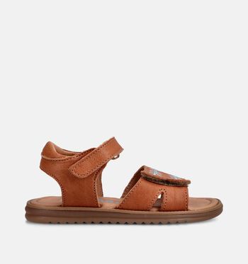 Bisgaard Sandalen Cognac/Blauw