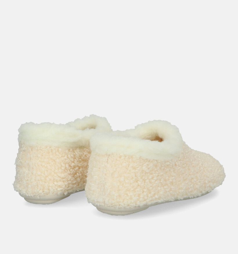 Torfs Home Pantoufles Teddy en Écru pour filles (332264)