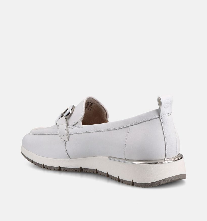 Tamaris Witte Loafers voor dames (367677) - geschikt voor steunzolen