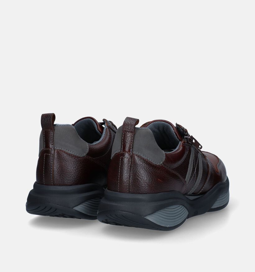 Xsensible SWX3 Chaussures à lacets en Cognac pour hommes (333512) - pour semelles orthopédiques