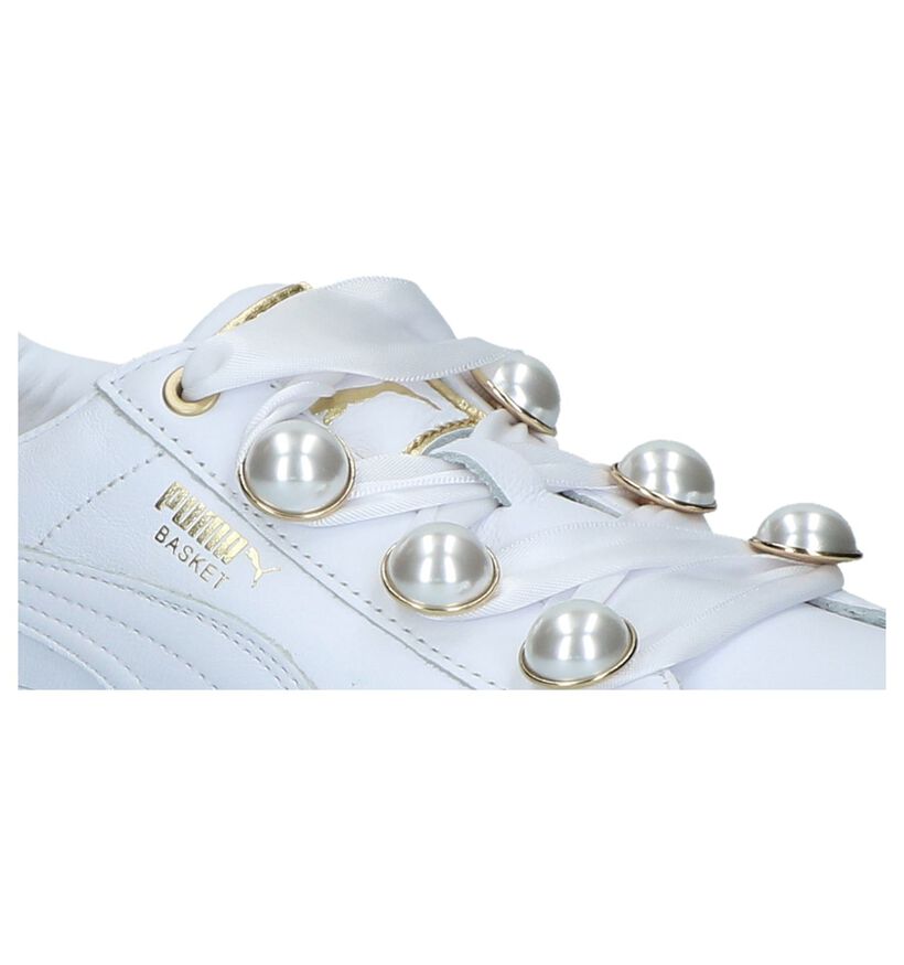 Puma Baskets basses en Blanc en cuir (221661)