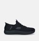 Skechers Summits SR Colsin Baskets Slip-on en Noir pour hommes (347611) - pour semelles orthopédiques