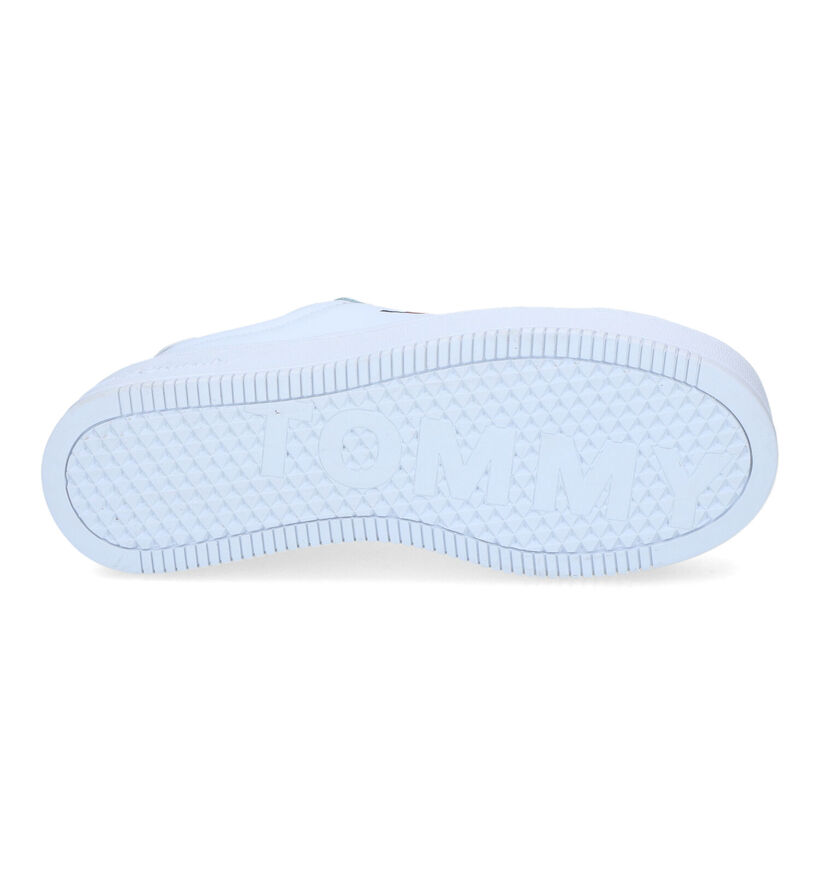 TH Tommy Jeans Flatform Baskets en Blanc pour femmes (318209) - pour semelles orthopédiques