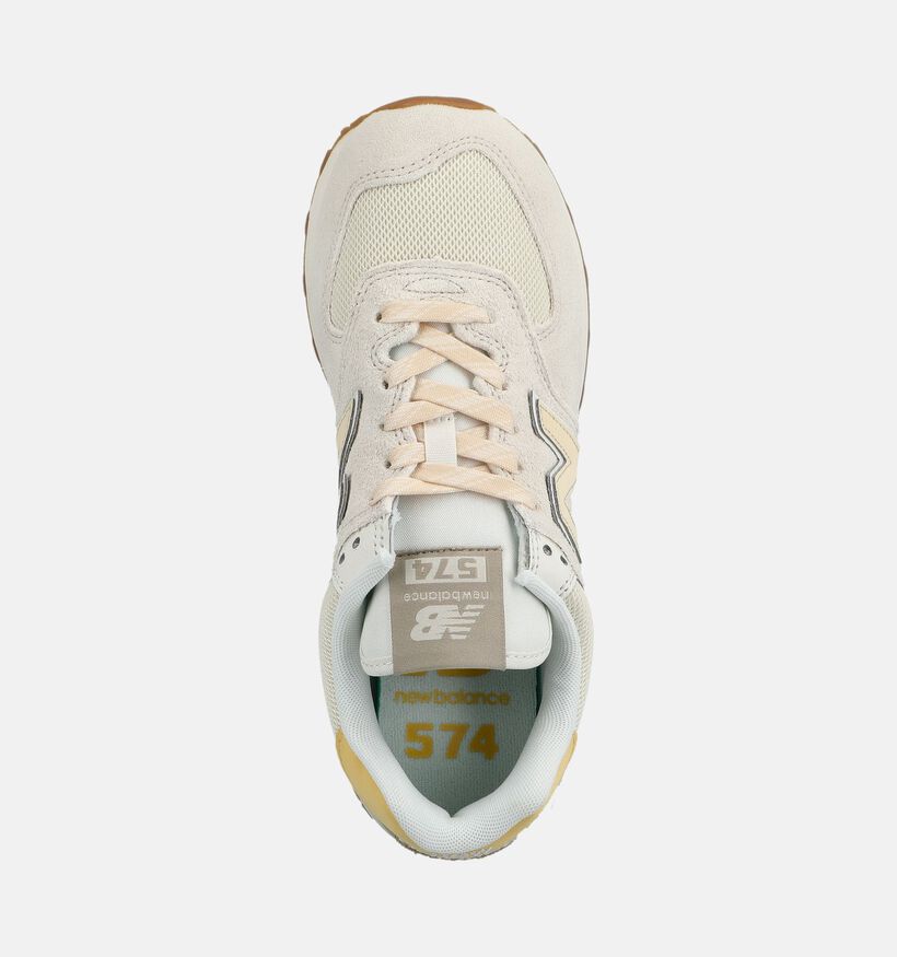 New Balance 574 Beige Sneakers voor dames (374982) - geschikt voor steunzolen