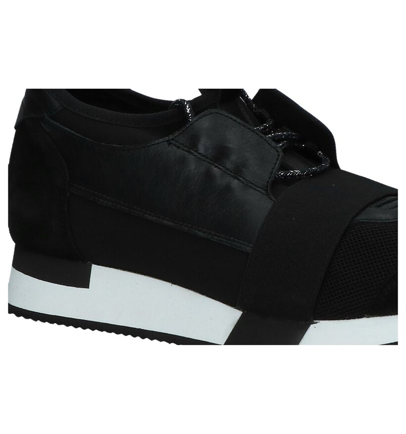 Zwarte Slip-on Sneakers Frida, , pdp