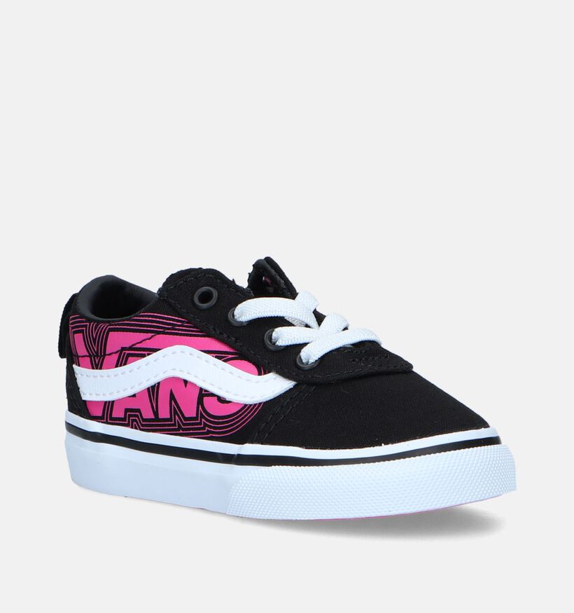 Vans Ward TD Slip-on Glow Baskets pour bébé en Rose pour filles (336450)