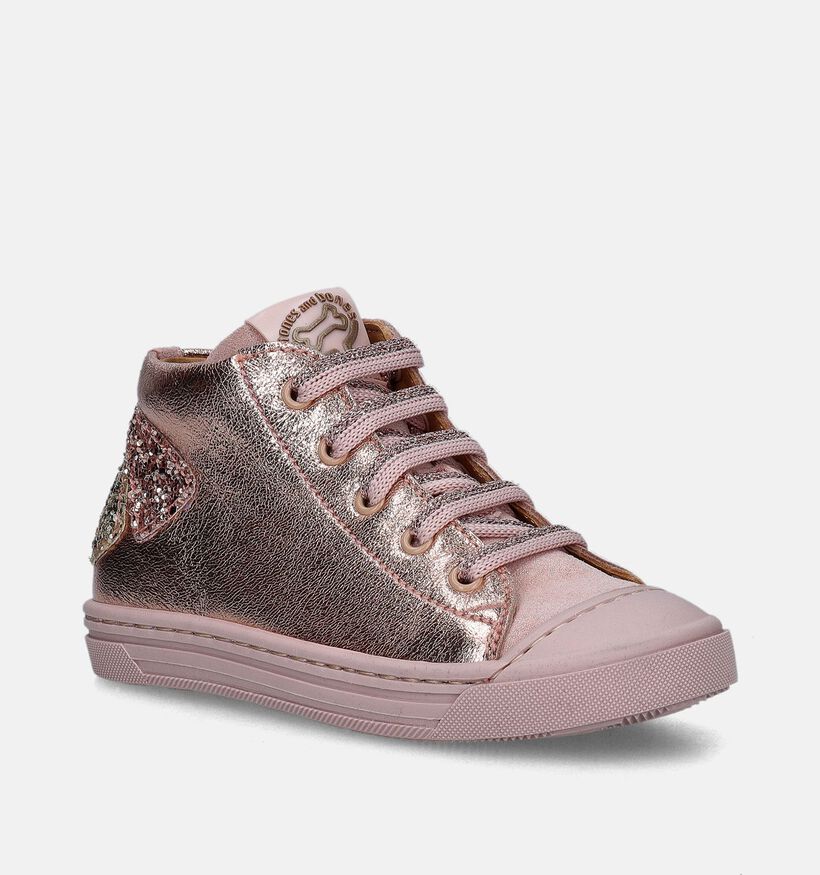 STONES and BONES Myra Rose gold Bottines voor meisjes (345790) - geschikt voor steunzolen