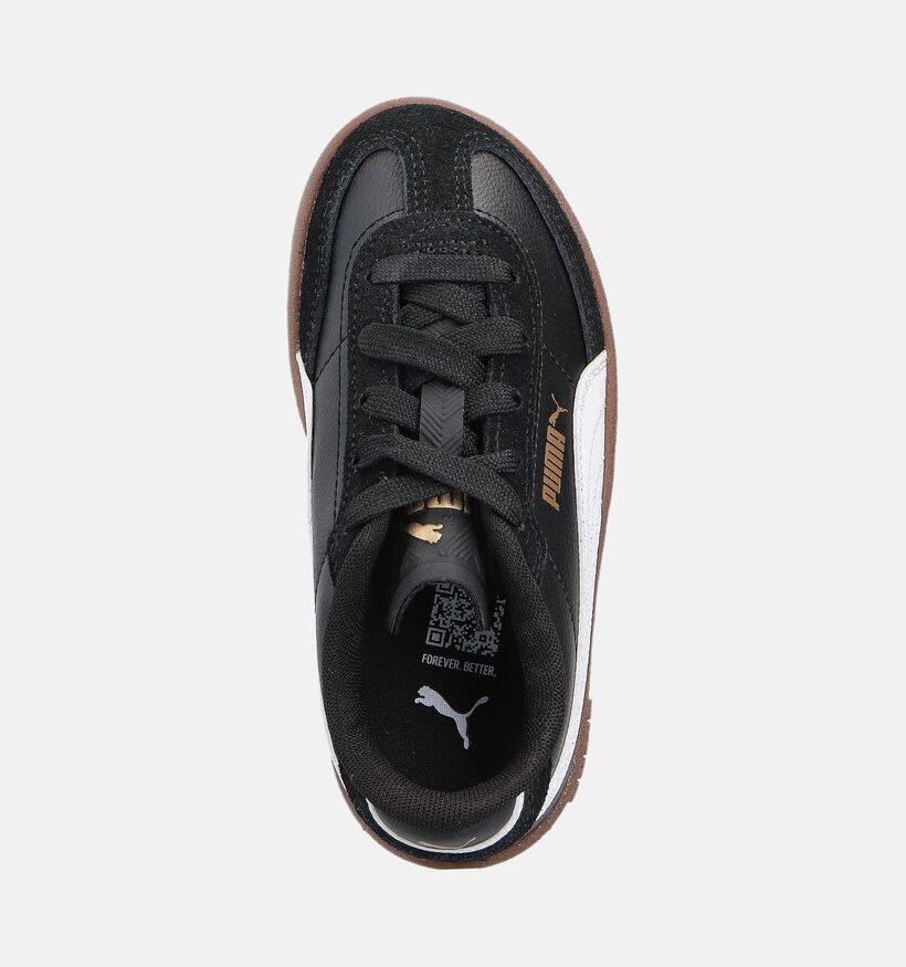 Puma Club II Era Zwarte Sneakers voor jongens, meisjes (359285) - geschikt voor steunzolen