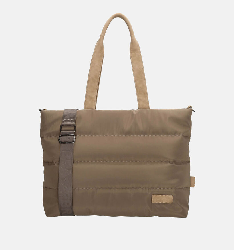 Zebra Cabas fermeture éclair en Bleu pour femmes (349490)