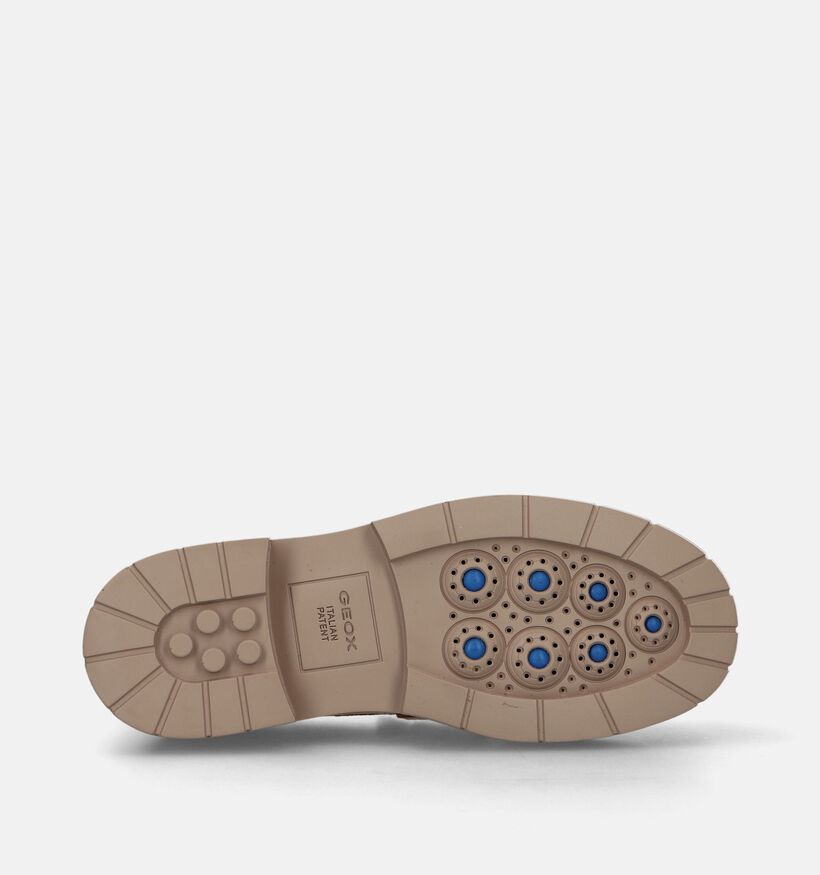 Geox Spherica Beige Mocassins voor dames (336018) - geschikt voor steunzolen