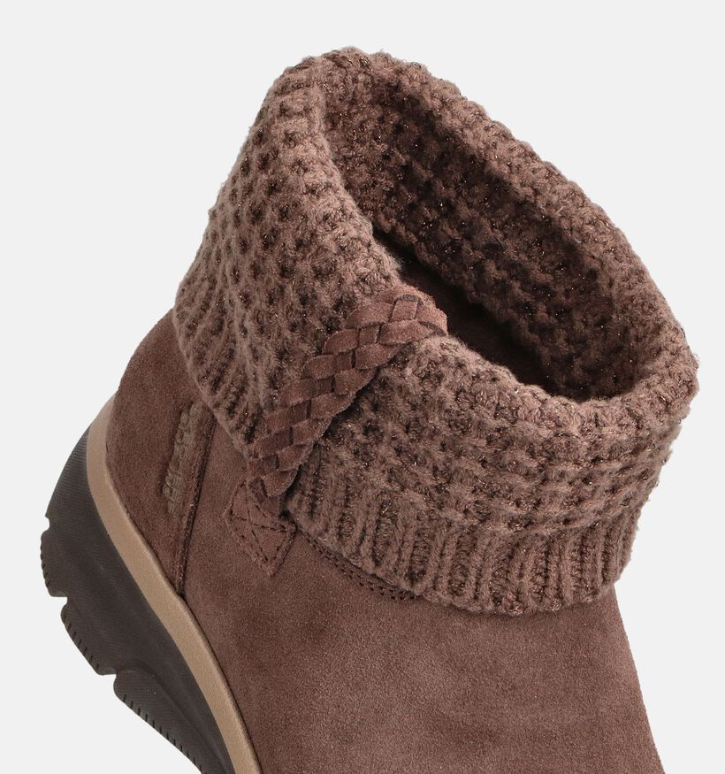 Skechers Bottines en Marron Skechers Bottines en Marron pour femmes (362496)