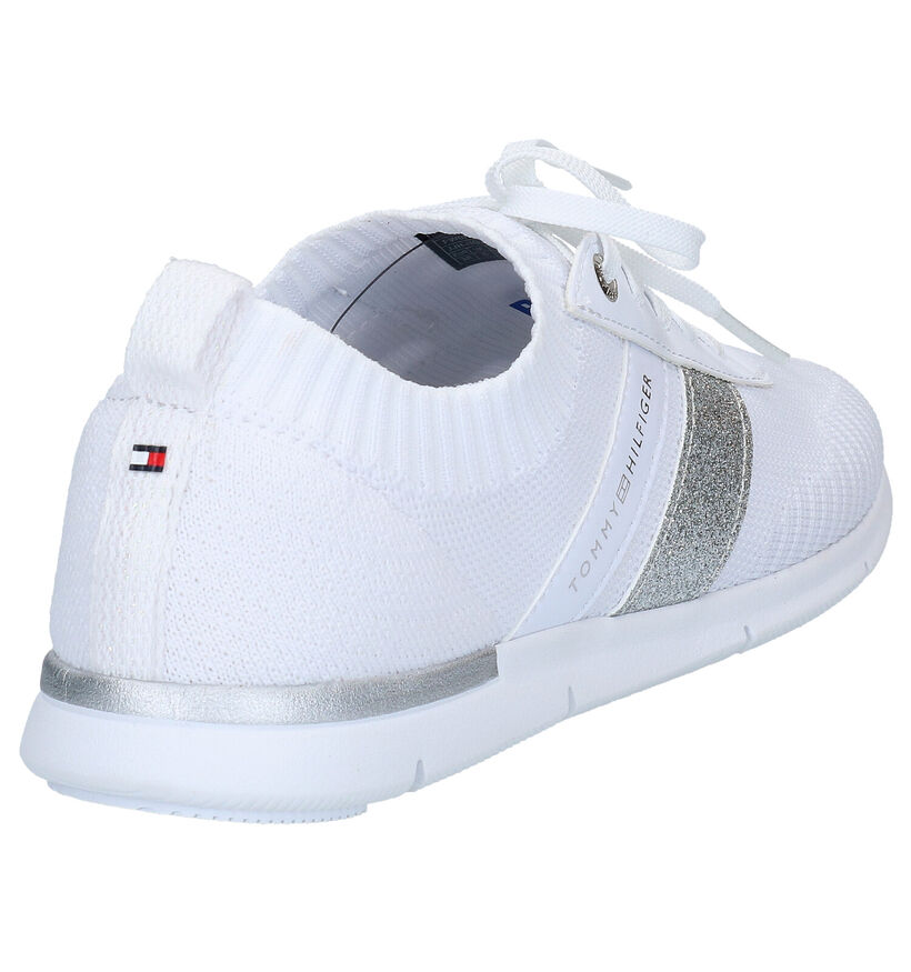 Tommy Hilfiger Witte Sneakers in stof (276244)