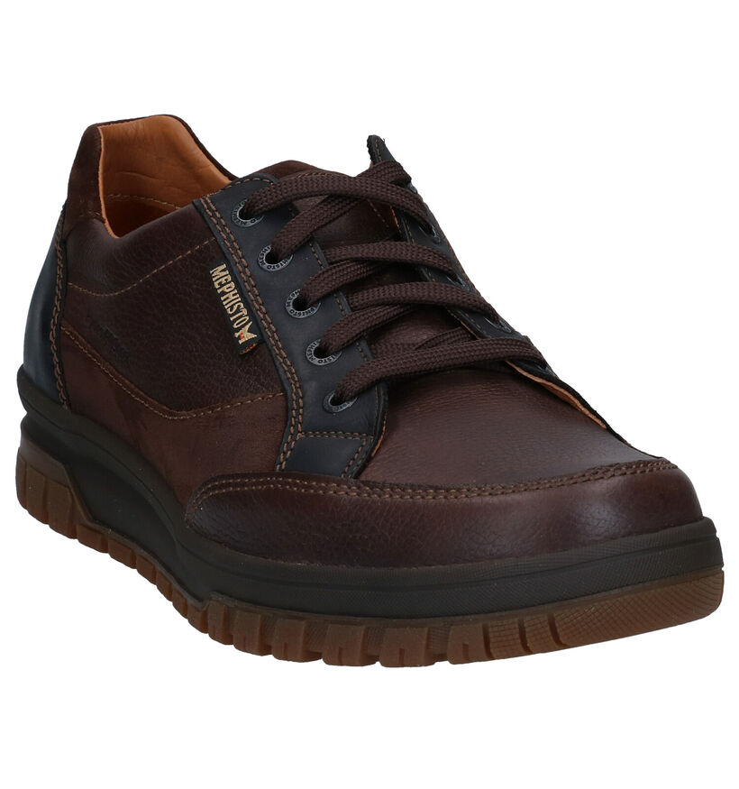 Mephisto Paco Nevada Chaussures à lacets en Brun en cuir (298251)