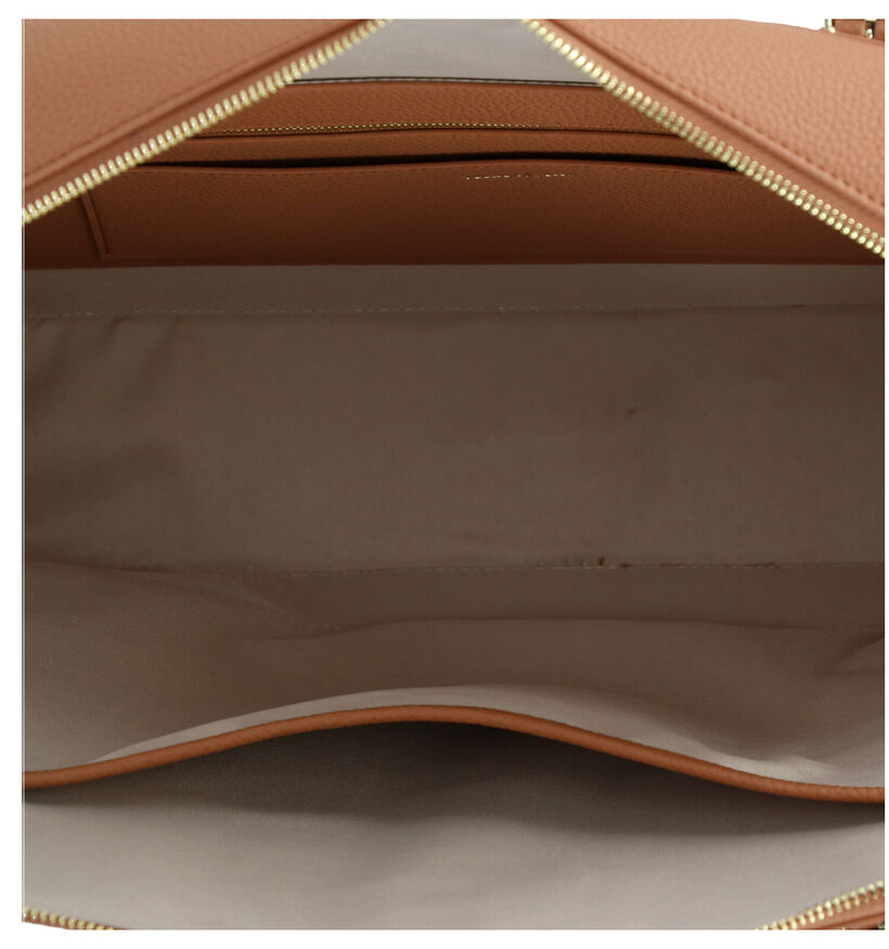Kisses of Pearl Chloe Cognac Laptoptas in kunstleer (290636)
