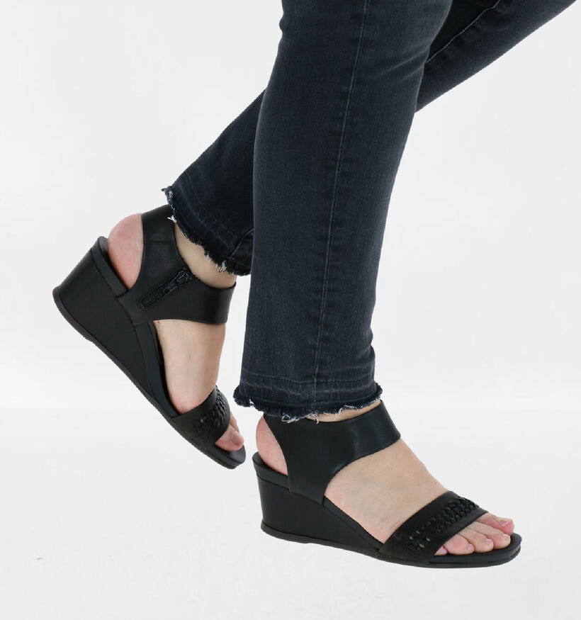 Weekend Zwarte Sandalen in leer (289511)