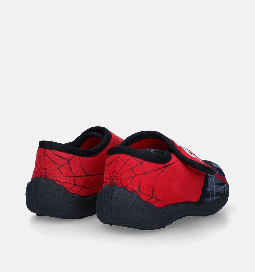 Spiderman Pantoufles fermées en Rouge pour garçons (339968)