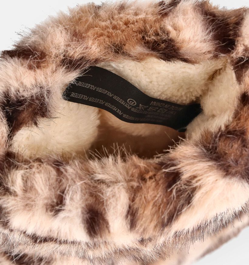 Via Limone Leopard Beige Wanten voor dames (367385)