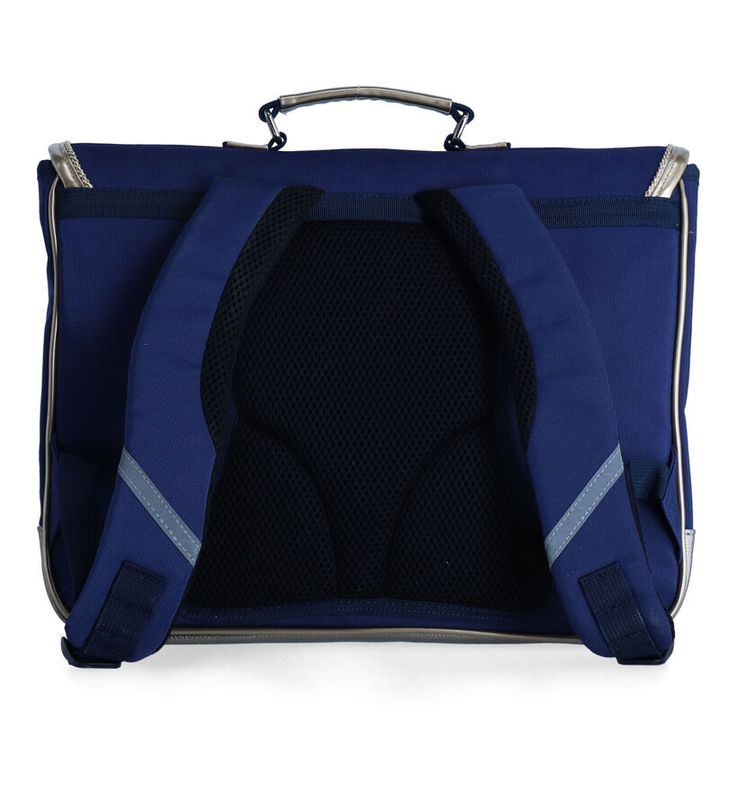 Caramel & cie. Cartable en Bleu en textile (310455)