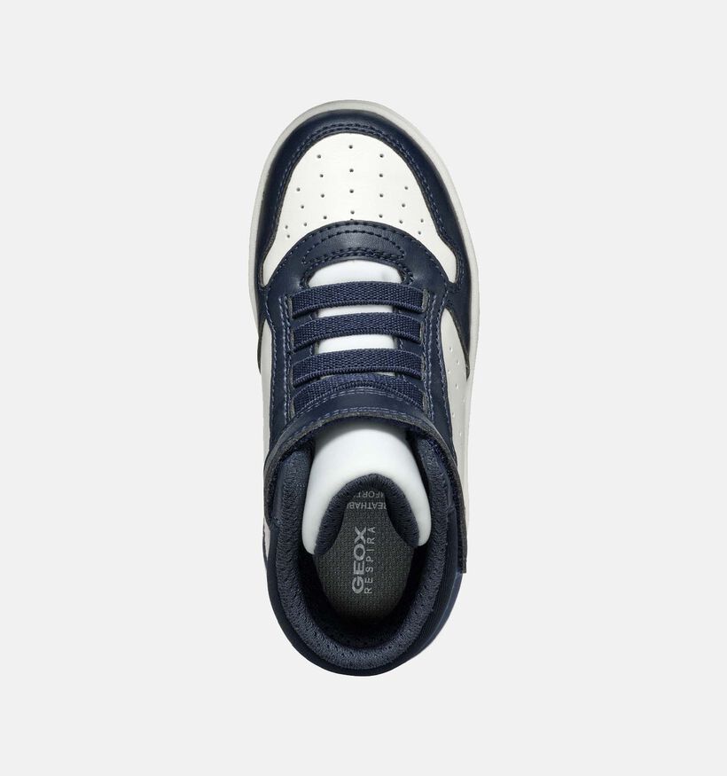 Geox Washiba Blauwe Sneakers voor jongens (345942) - geschikt voor steunzolen