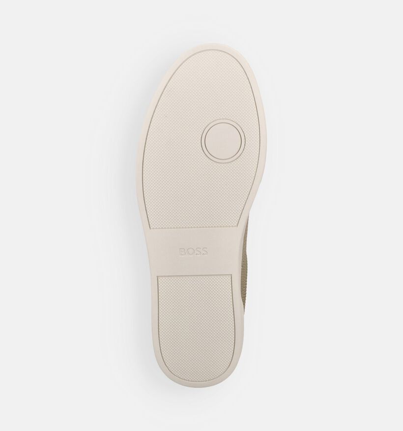 BOSS Kieran Chaussures &agrave; lacets en Beige pour hommes (369006) - pour semelles orthop&eacute;diques