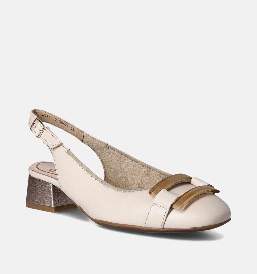 Ara Graz Beige Slingback pumps voor dames (355203)