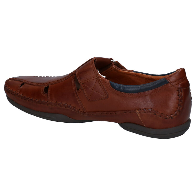 Pikolinos Puerto Rico Cognac Velcroschoenen in leer (289155)