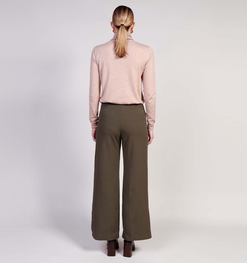 Sisters point Glut Kaki Geklede Broek voor dames (371954)
