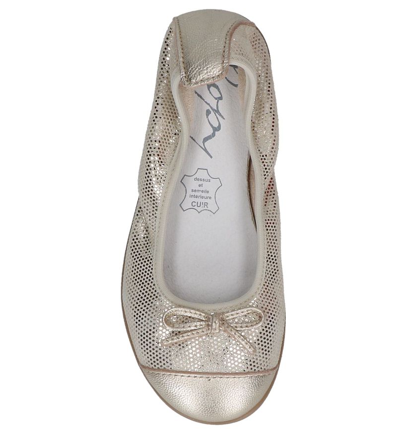 Bopy Ballerines en Or en cuir (242837)