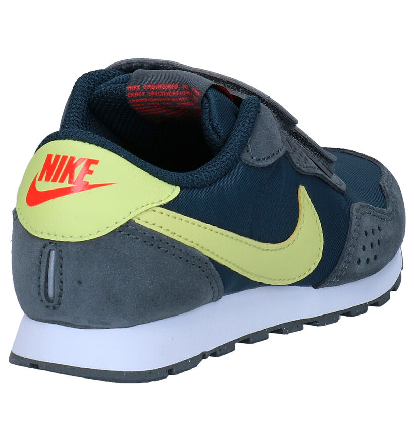 Nike MD Valiant Baskets en Bleu en cuir (277517)