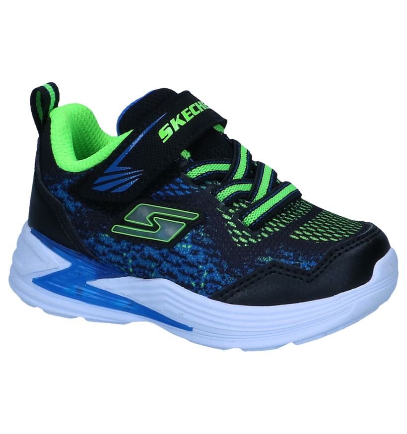 Skechers Baskets basses en Multicolore en simili cuir (250707)