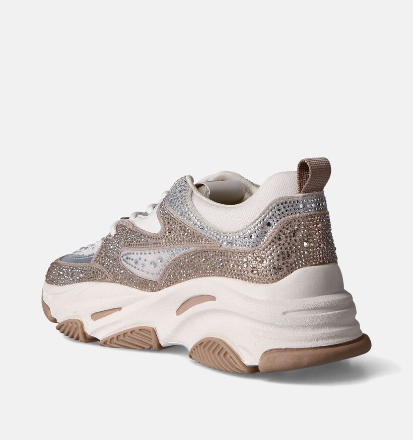 Steve Madden Privy Baskets Chunky en Or pour femmes (353591) - pour semelles orthopédiques