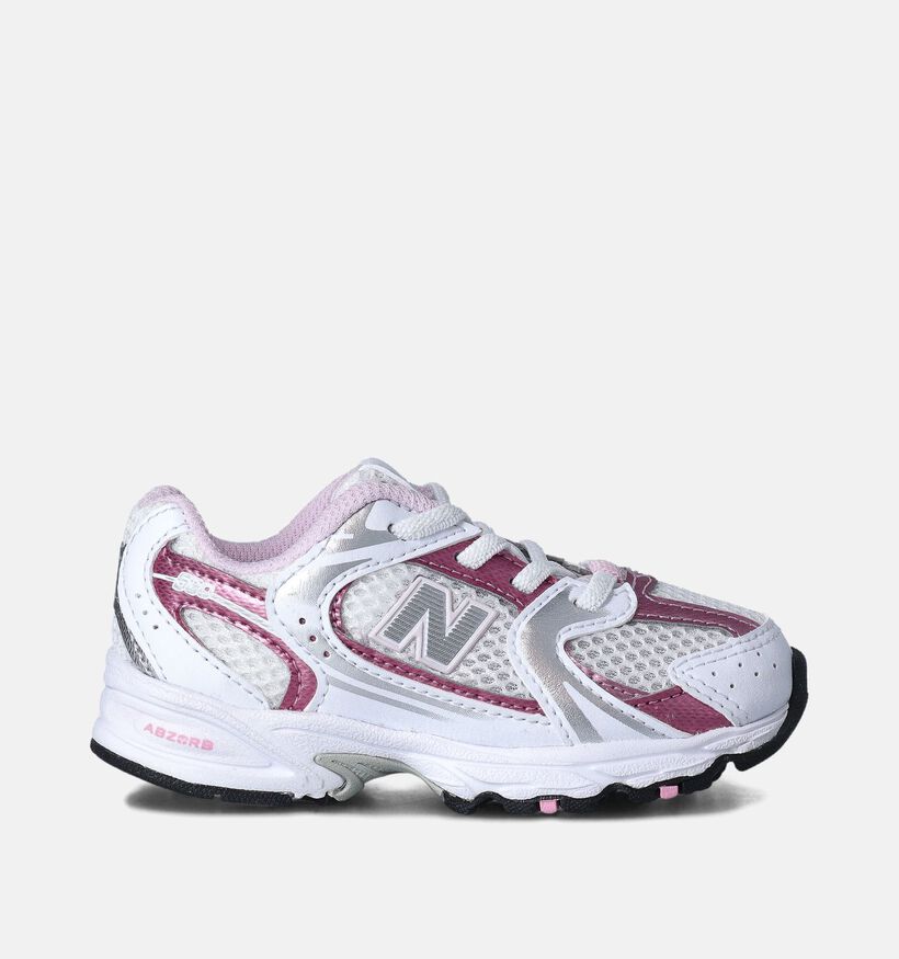 New Balance 530 Witte Sneakers voor meisjes (375128) - geschikt voor steunzolen