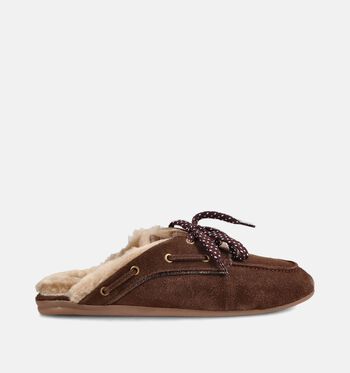 Poelman Posh by Poelman Nu-pieds Marron