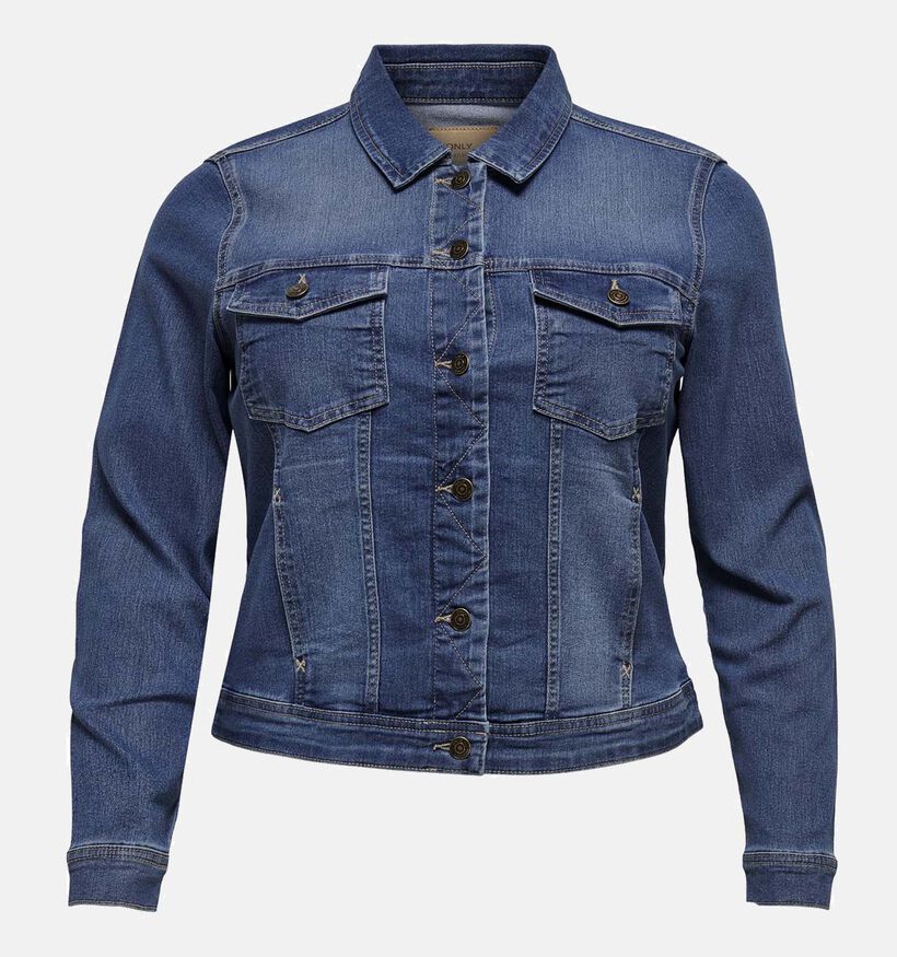 ONLY Carmakoma Wespa Veste en jeans en Bleu pour femmes (351423)