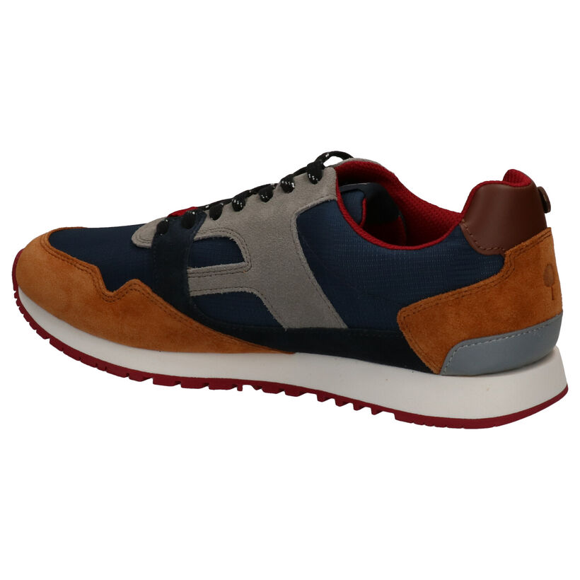 Faguo Ivy Witte Veterschoenen in daim (274851)