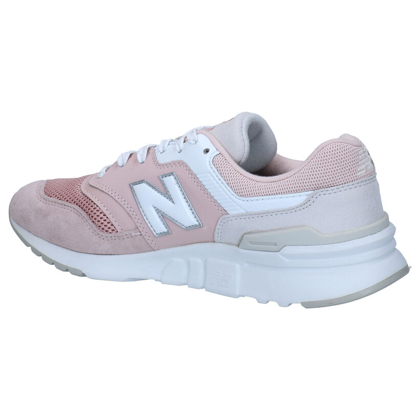 New Balance CW 997 Baskets en Lilas pour femmes (319279) - pour semelles orthopédiques