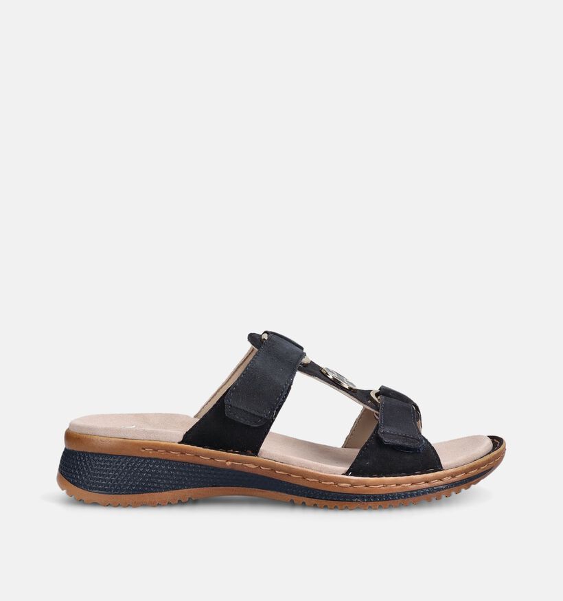 Ara Hawaii 2.0 Nu-pieds en Bleu fonc&eacute; pour femmes (370804)