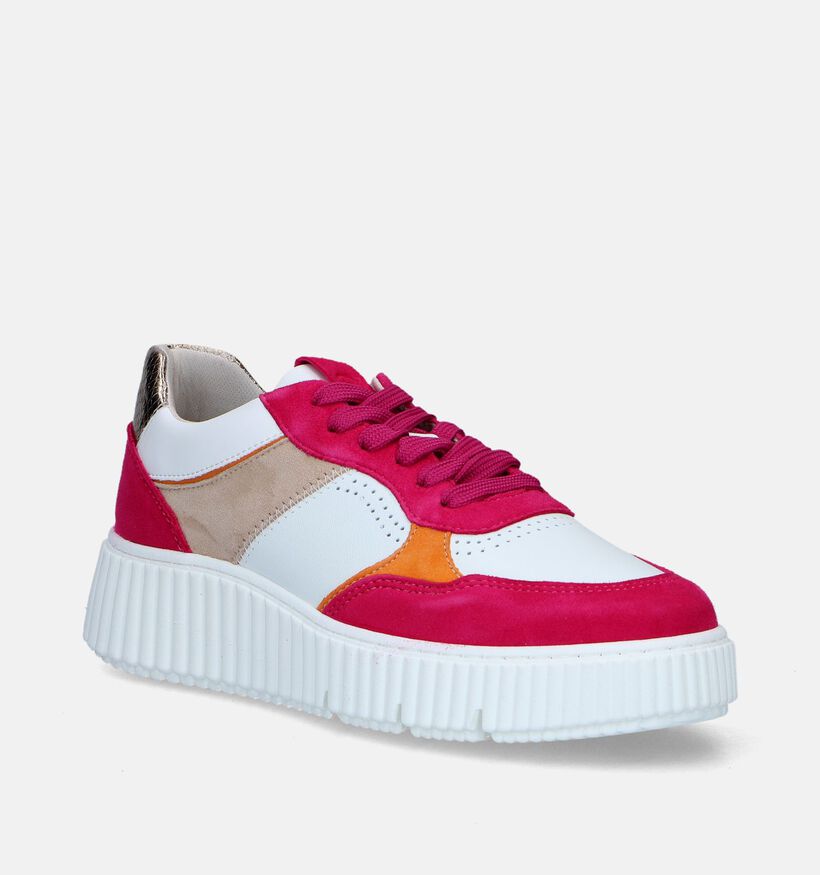 Tamaris Baskets casual en Fuchsia pour femmes (348803)