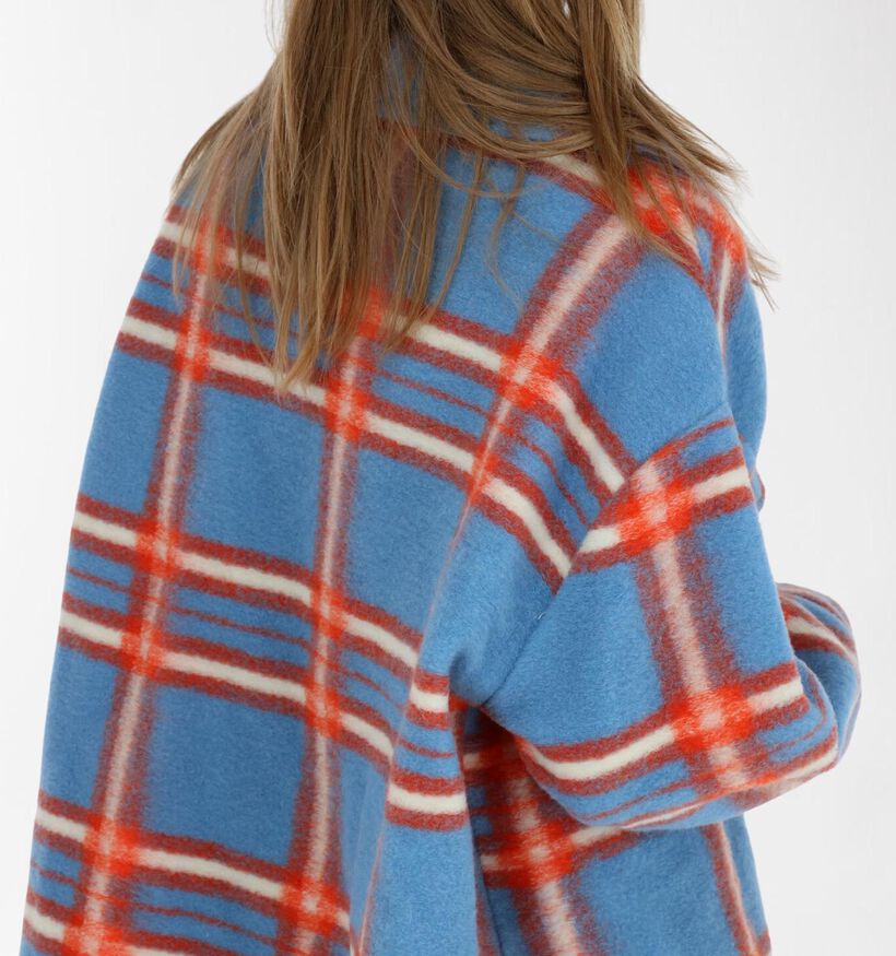 Dolce C.Blauw/Beige Jas (287664)