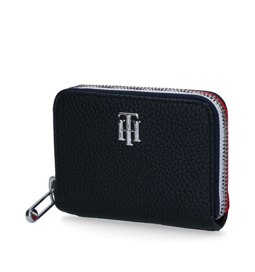 Tommy Hilfiger Porte-monnaies zippé en Noir en simili cuir (311114)