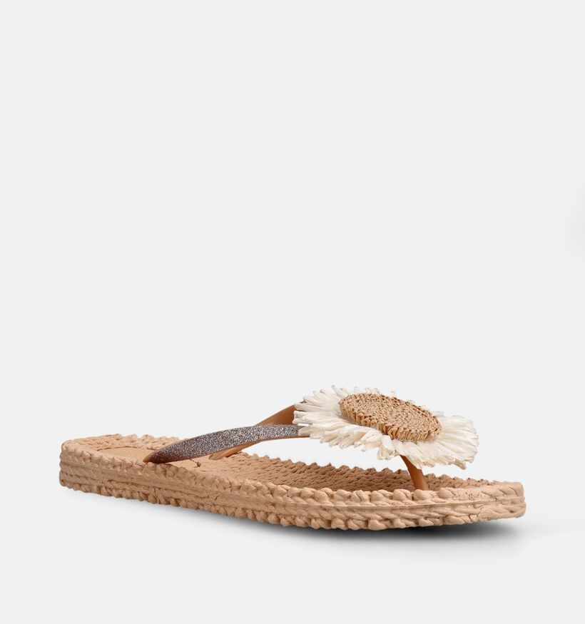 Ilse Jacobsen Cheerful Beige Teenslippers voor dames (372262)