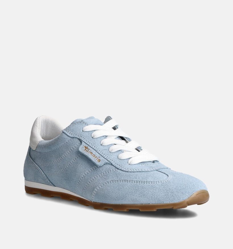 Tamaris Lichtblauwe Sneakers voor dames (364161) - geschikt voor steunzolen