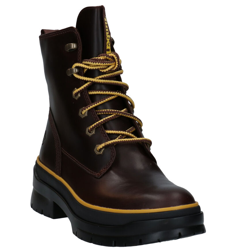 Timberland Marilyn Zwarte Boots in leer (277644)