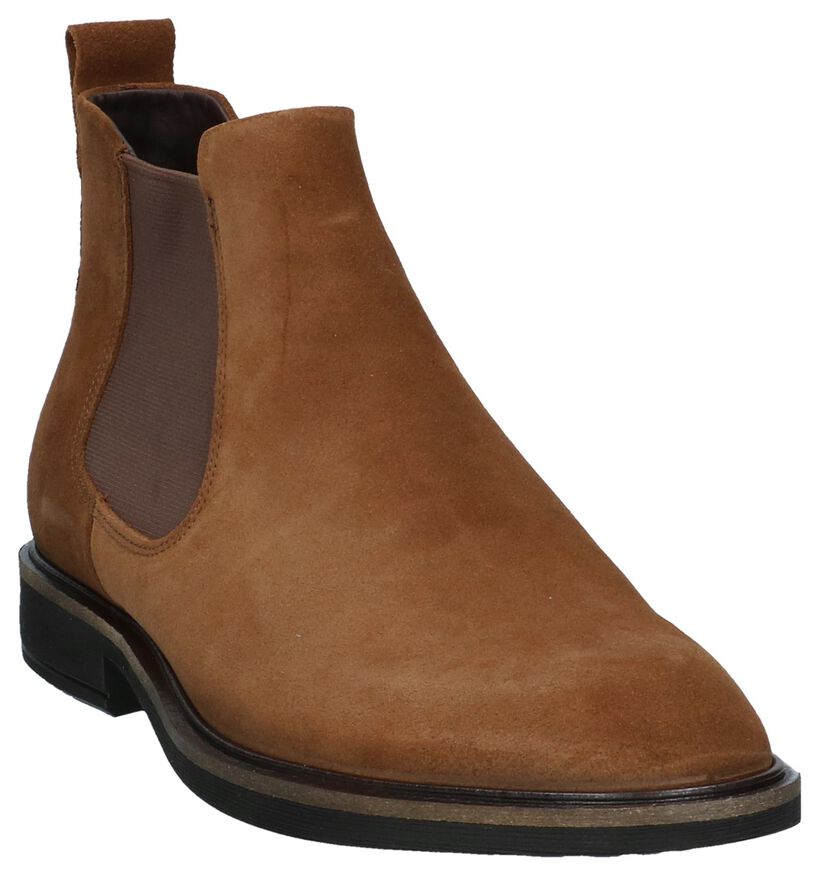 ECCO Vitrus Bruine Chelsea Boots II in daim (235748)